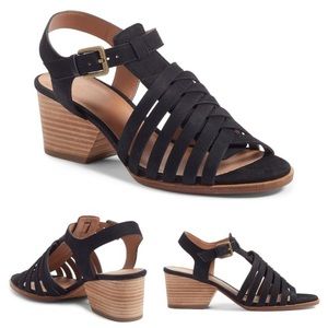 Caslon Camryn Sandal Stacked Heel Black